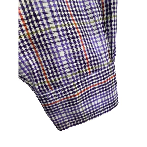 Brooks Brothers Country Club Dress Shirt L/R Long Sleeve Checkered - Picture 6 of 10